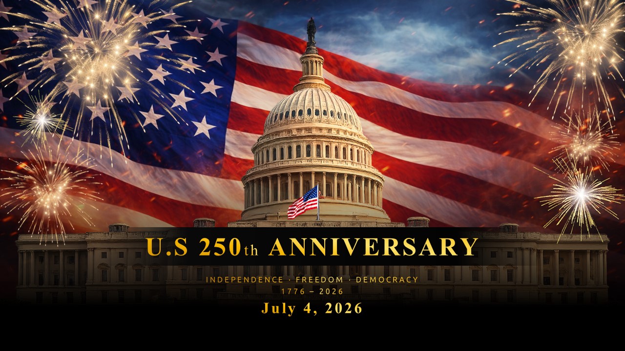 U.S. 250th Anniversary graphic